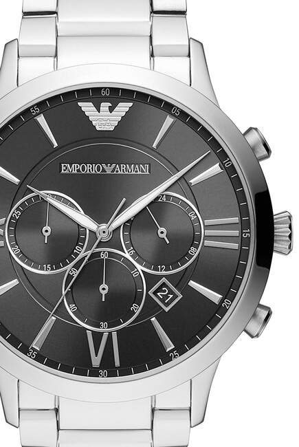 Giovanni 43mm Quartz Cronograph Stainless Steel Watch